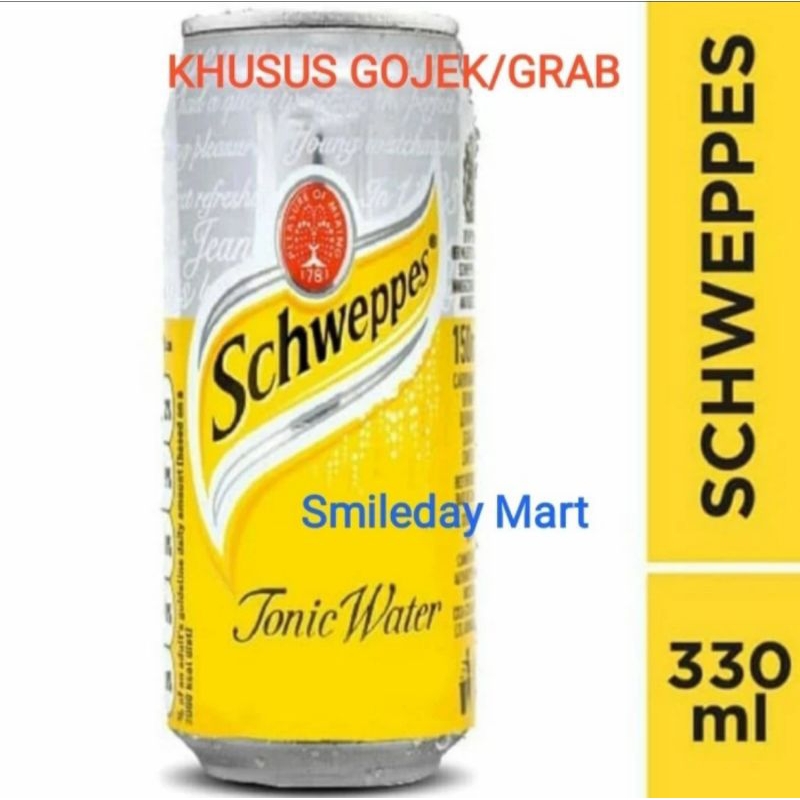 

Schweppes Tonic Water 250m 1 Karton Isi 24Pcs