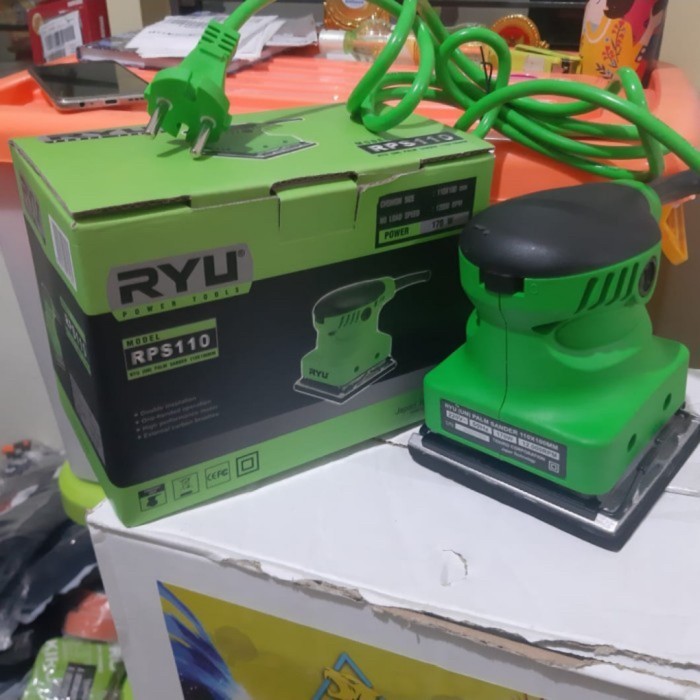 Mesin amplas RYU Palm Sander RYU 110 x 100 RPS110 Mesin amplas kayu