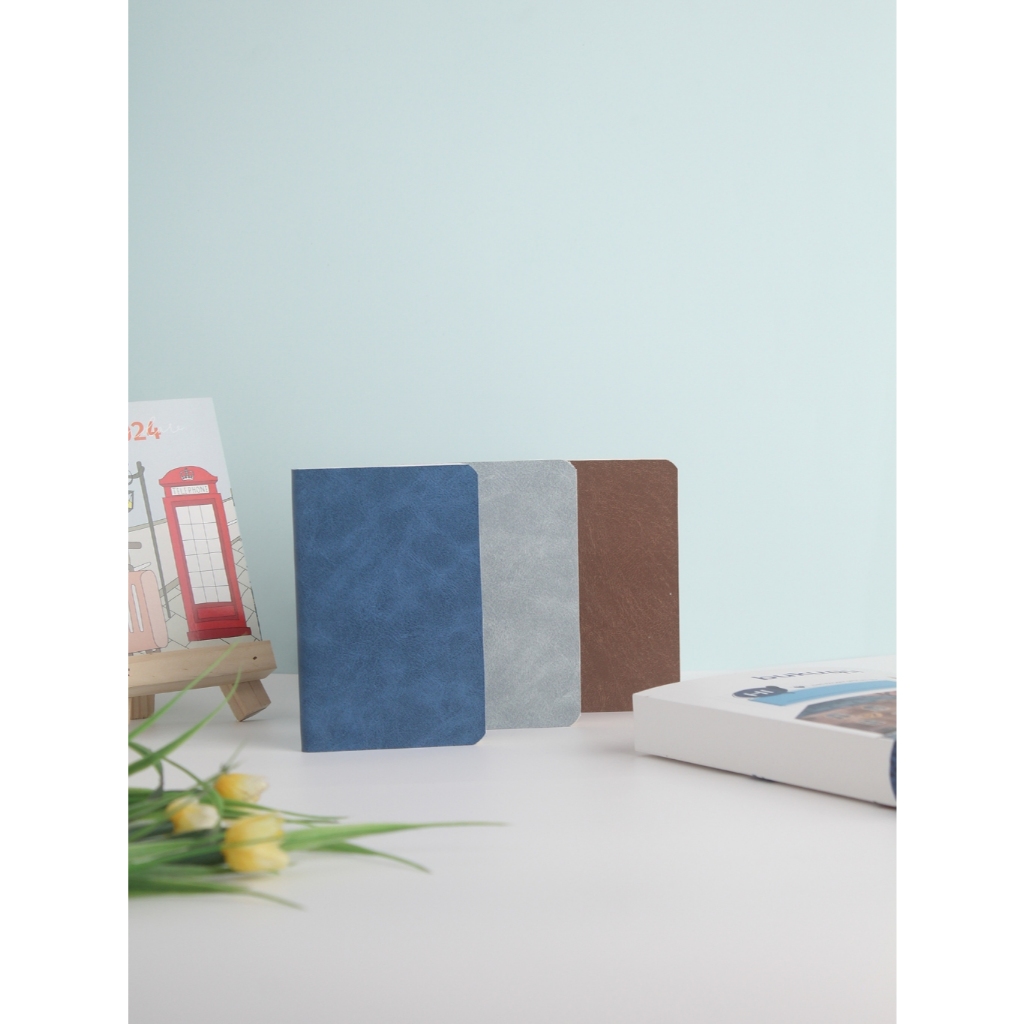 

Bukuqu Notebook Softcover A6 - Notebook kulit premium - cream paper