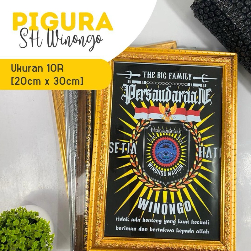 Pigura PSHW SH Winongo Ukuran 10 R