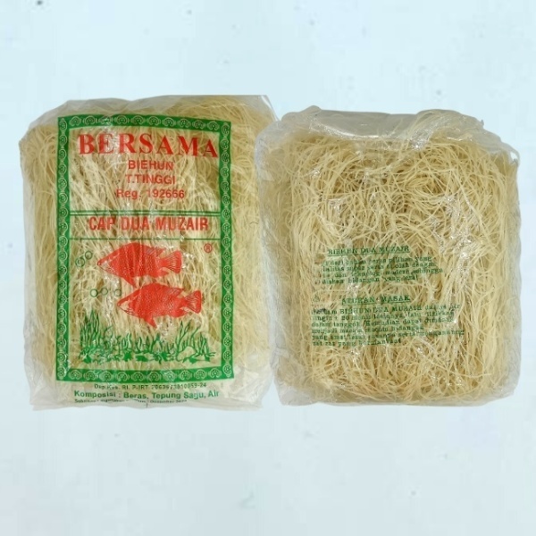 

Bihun Biehun Medan Cap Dua Mujair 300gram