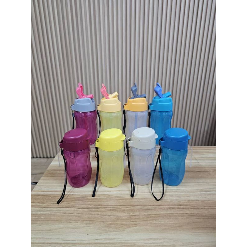 TUPPERWARE ECO BOTTLE SLIM / STRAW 310ML