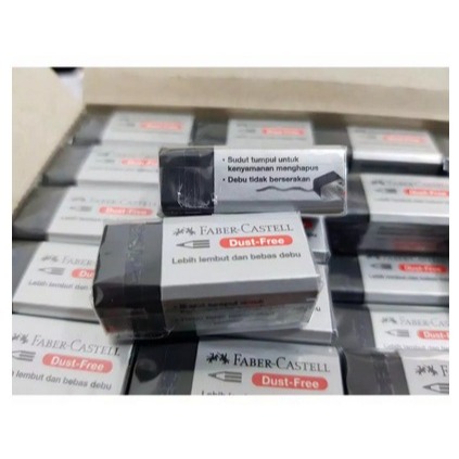 

Penghapus Faber Castell Hitam Kecil / Eraser Small Black Faber Castell