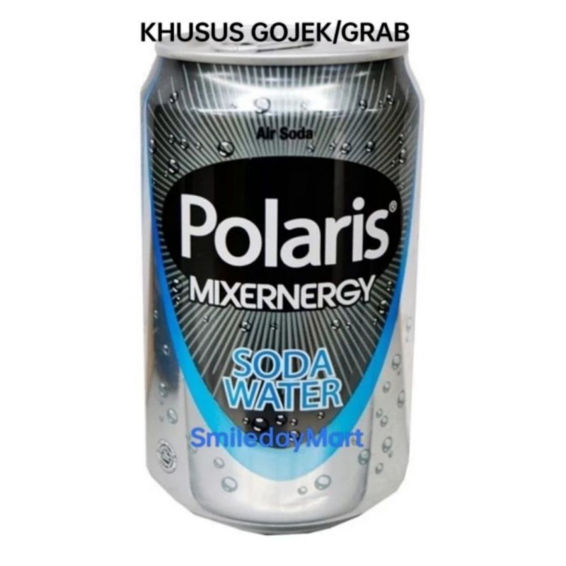 

Polaris Soda Water 330ml | Air Soda Tawar Sparkling Water 1 Dus 24 Pcs (CARGO ONLY)