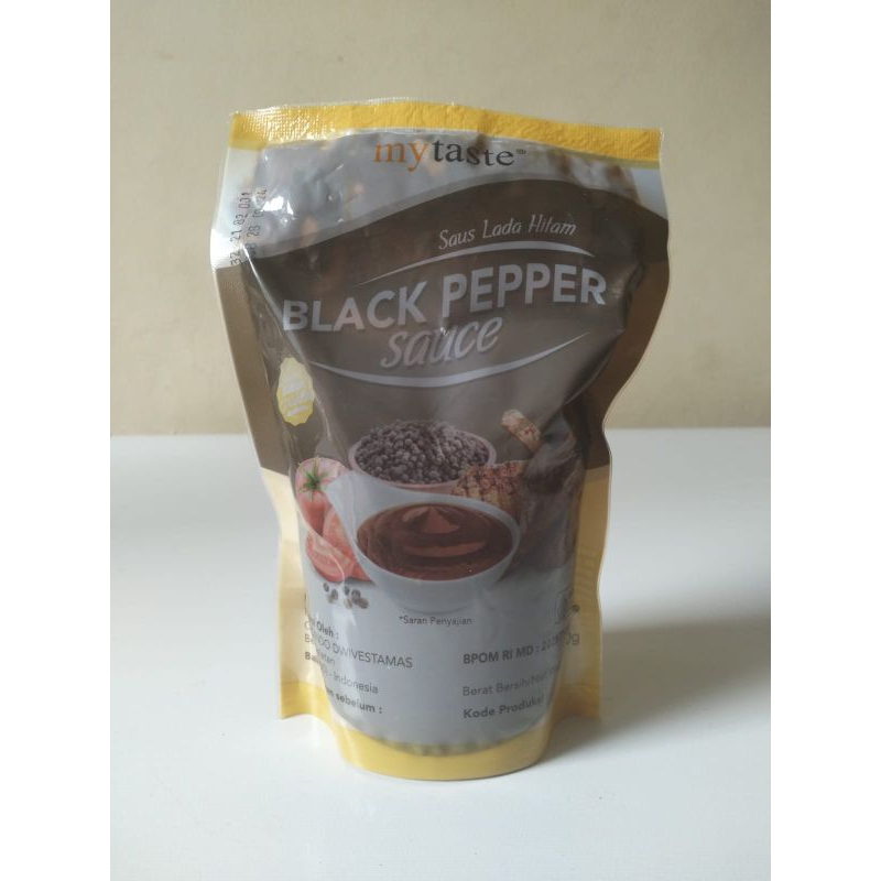 

SAUS BLACK PEPPER MY TASTE 500GR