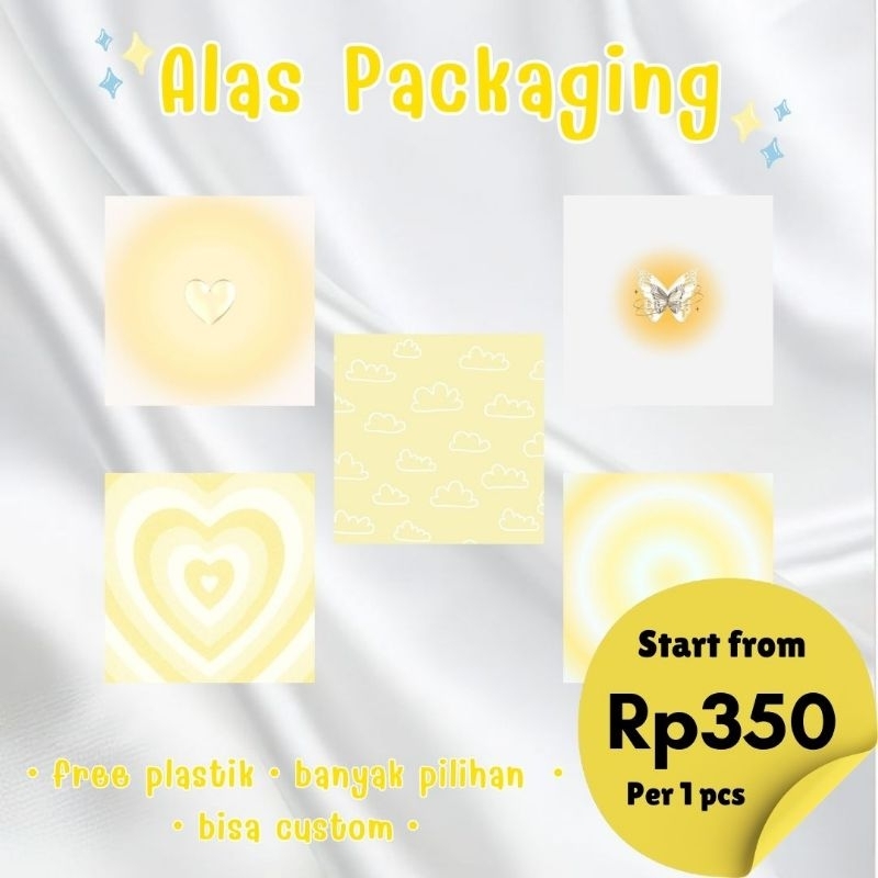 

[PART 7] ALAS PACKAGING KUNING | ALAS PACKING AKSESORIS MINI GIFT FREEBIES