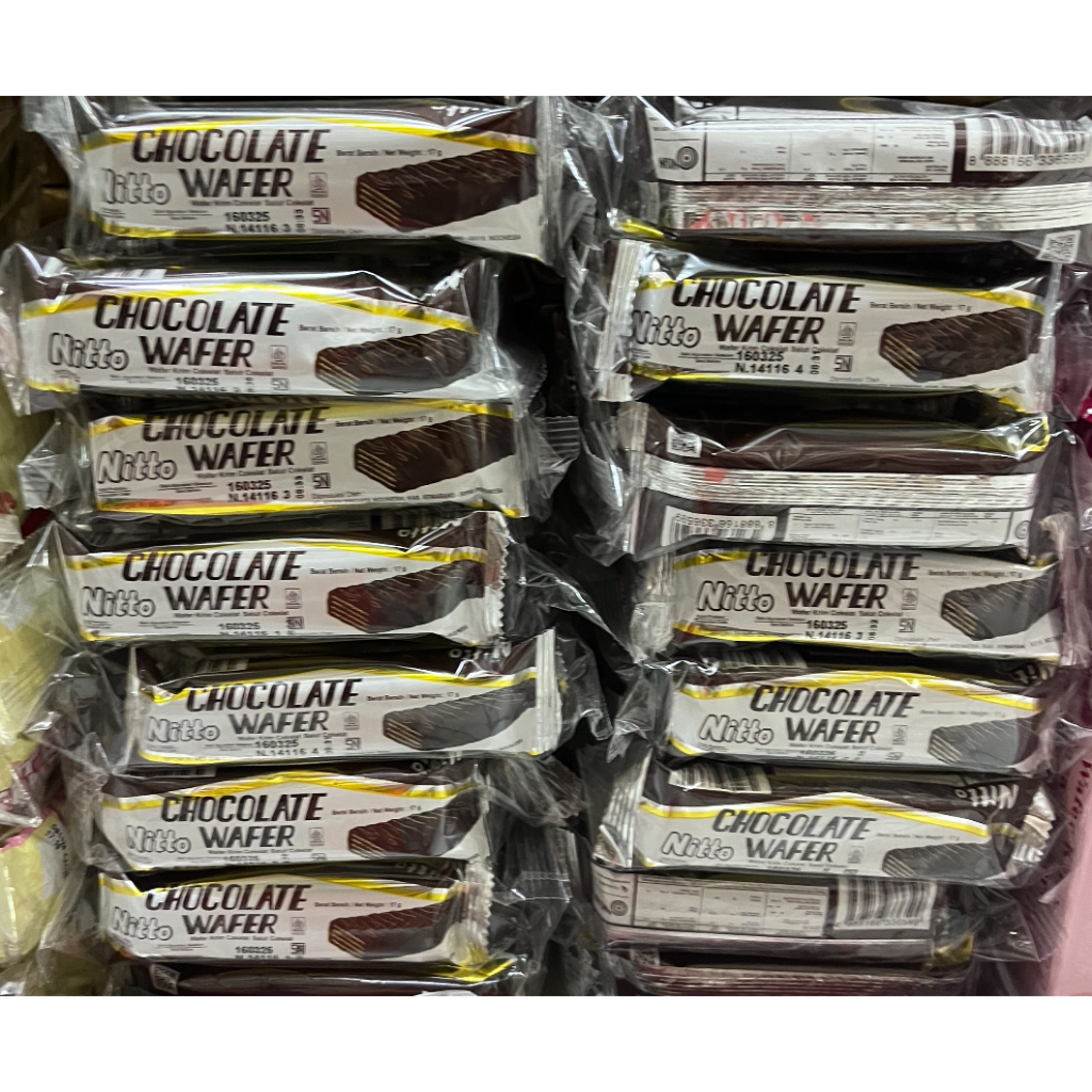 

Snack Nissin Nitto Chocolate Wafer isi 10pcs