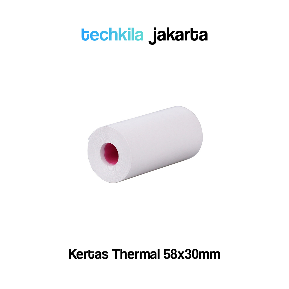 

KERTAS STRUK THERMAL CONTONUOUS 58X30MM / PAPER ROLL 58X30MM