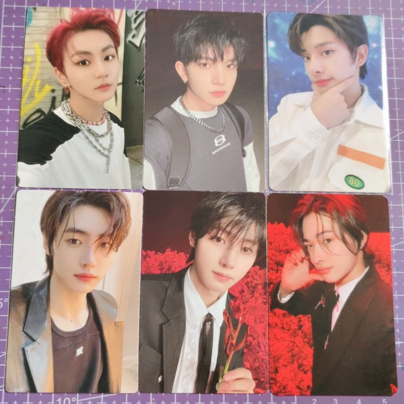 pc photocard enhypen sunghoon heeseung jake jungwon ni-ki db dark blood manifesto you