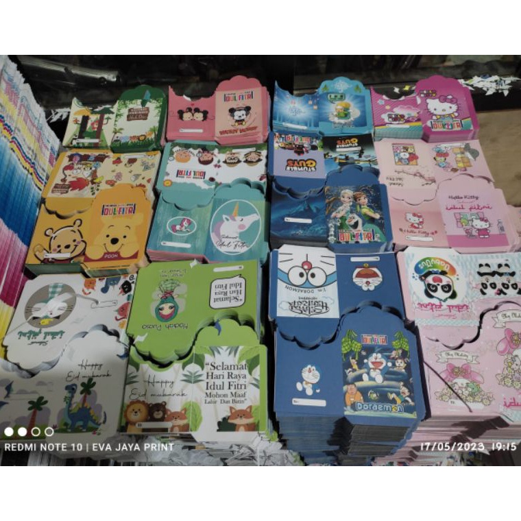 

KODE I6S 1lembar Amplop Lebaran HVS ukuran medium