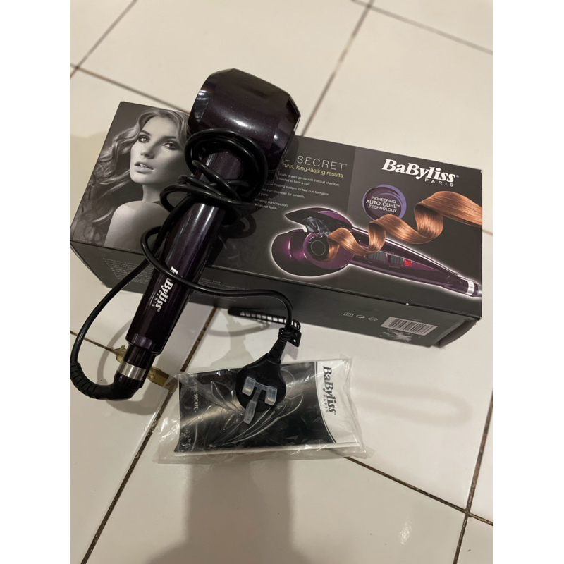 (PRELOVED NEW) HANYA BUKA SEGEL. BABYLISS PARIS CURLY SECRET