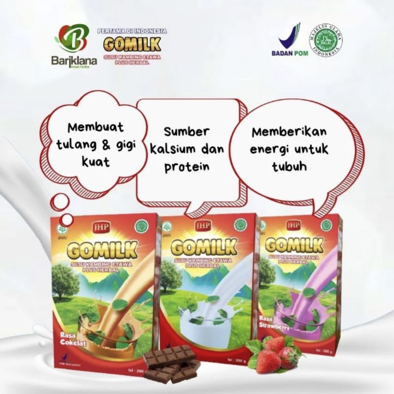 

GOMILK Susu Kambing Etawa plus Herbal