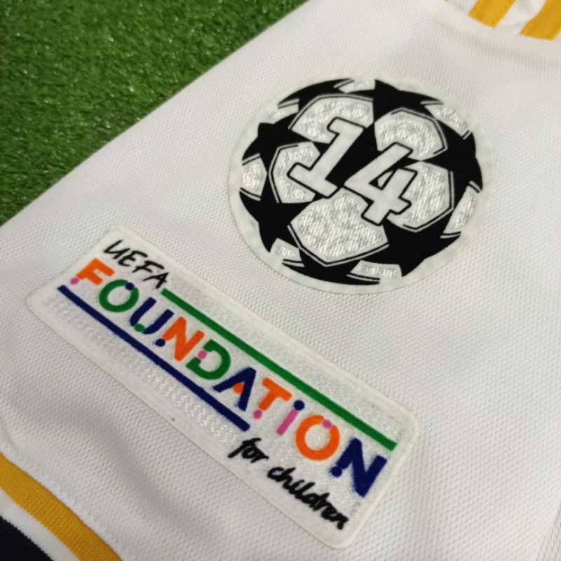 Jersey Madrid Home 23/24 FULLPATCH UCL+MDT FINAL LONDON 2024