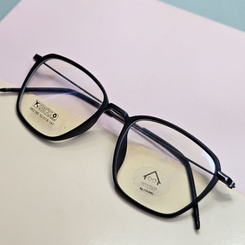 Kacamata minus normal cylinder antiradiasi blueray photochromic bluchromic 2189