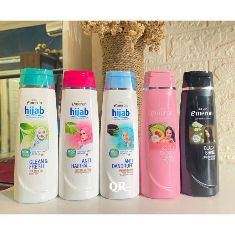 emeron shampo hijab 170ml | sampo anti ketombe emeron | shampo anti rontok emeron