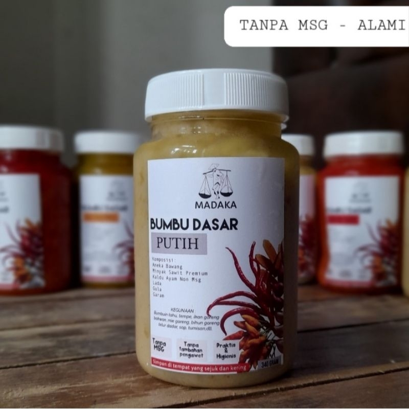 

Bumbu Dasar Bumbu Inti Putih Non Msg 340 gr