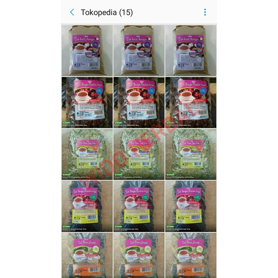 

ADY78 Termurah Teh Bunga Rosella Merah 100 gr