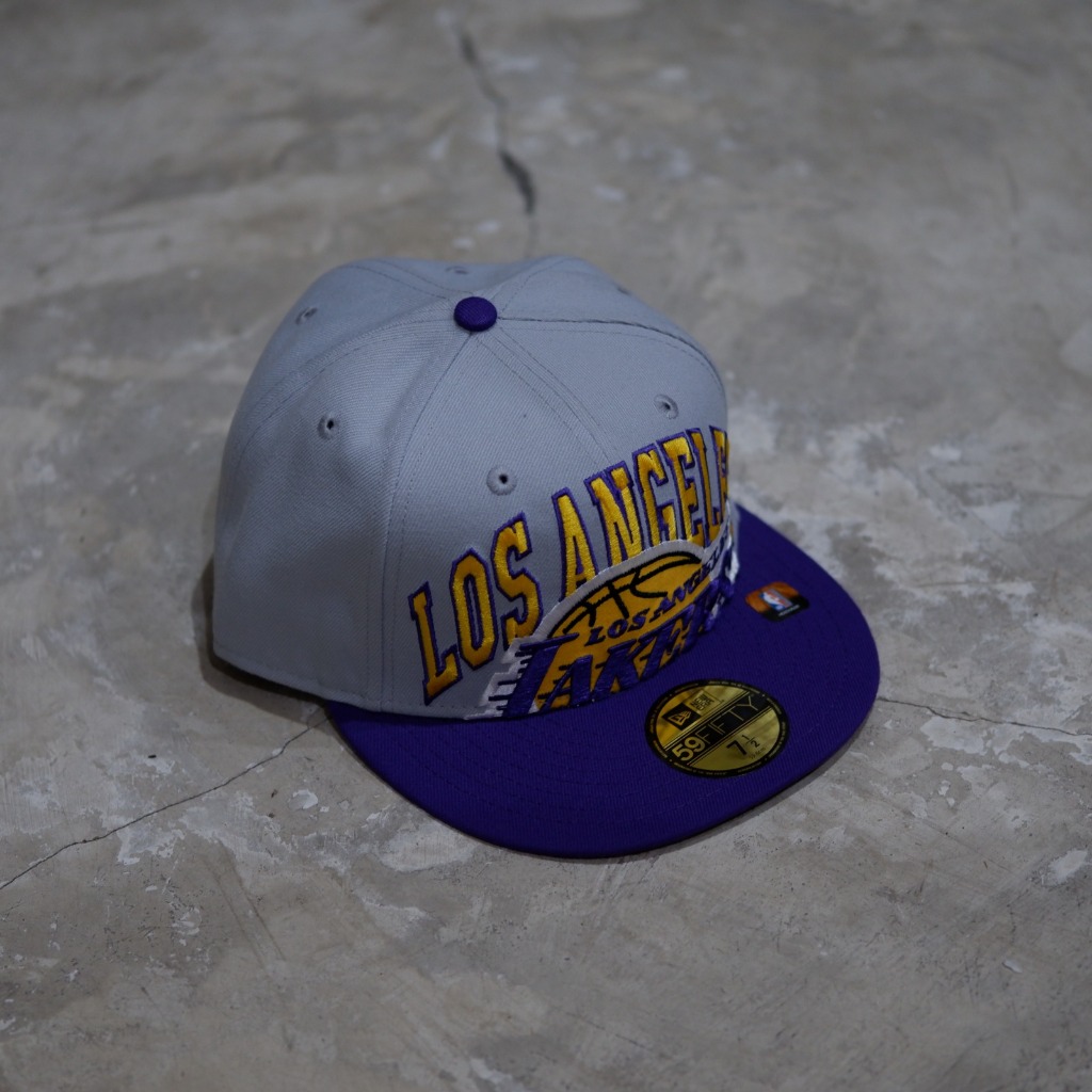 NEW ERA 59FIFTY L.A LAKERS NBA TIP OFF FITTED CAP