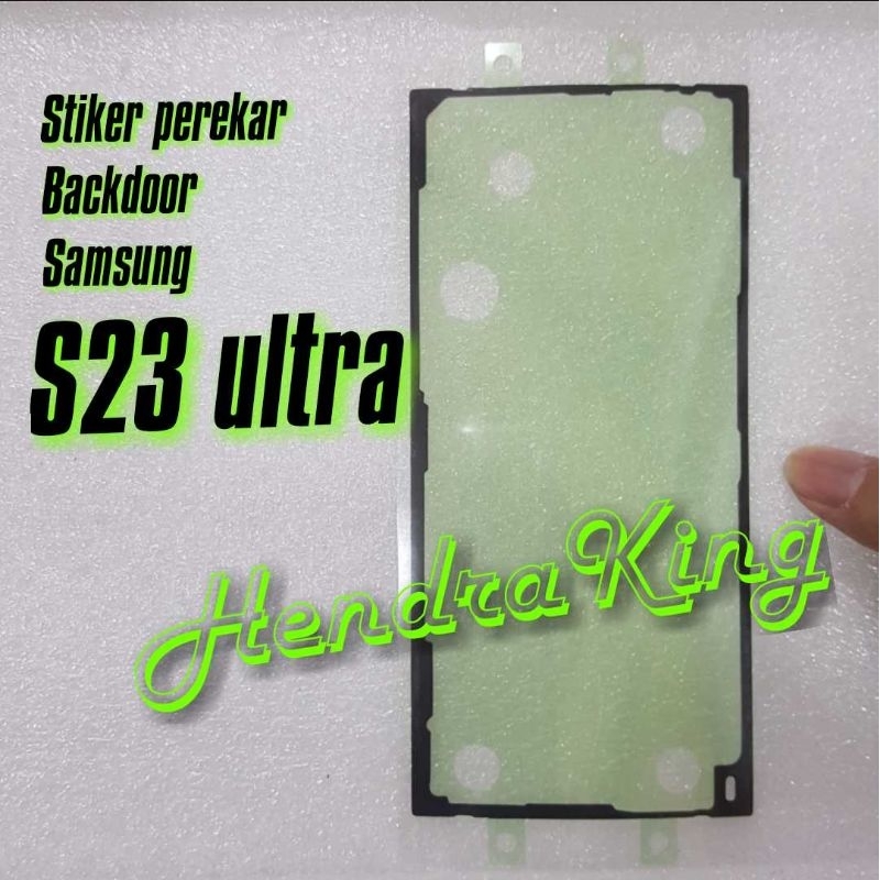 

Stiker adhesive lem perekat backdoor samsung s23 ultra