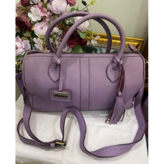 PRELOVED TAS KULIT ASLI SPEEDY DENINA BAG