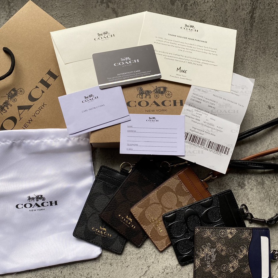 

Super Testimoni LANYARD CH WORK CARD KARTU KERJA Harga spesial Kartu kerja tagname tag holder COACH