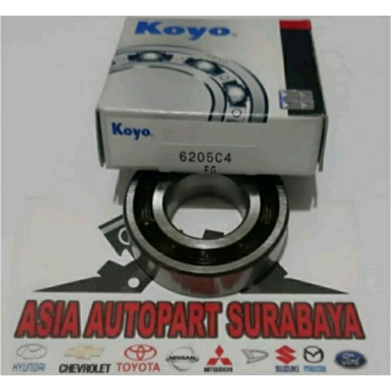 BALL BEARING 6205 C4 FG KOYO JAPAN BEARING TEFLON