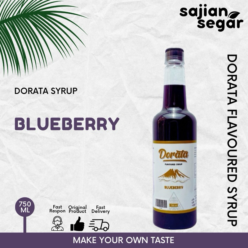 

Dorata Syrup Blueberry 750ml