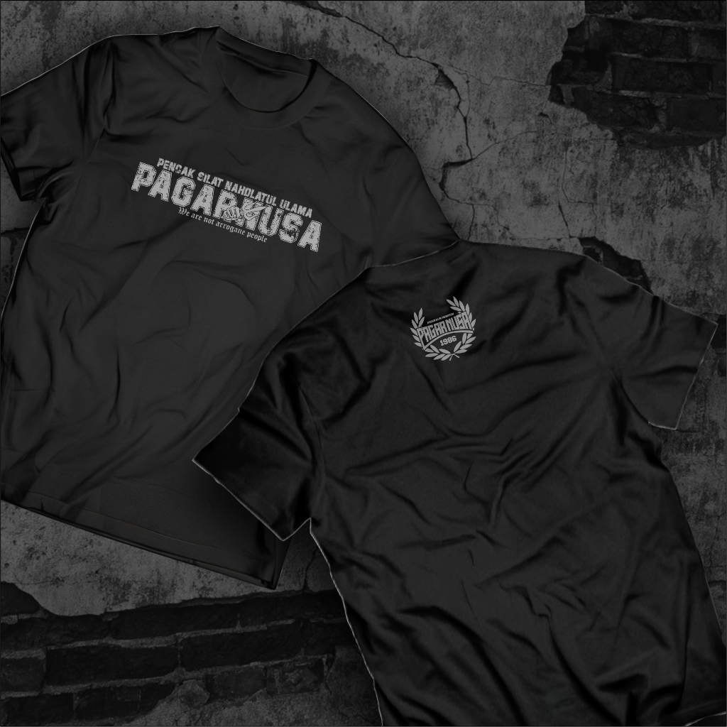 Kaos Pagar Nusa Simple Terlaris - Kaos PSNU - Kaos Pagar Nusa