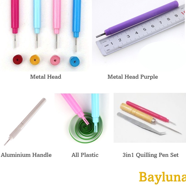 

Baru Populer 3pcs 1pcs Paper Quilling Pen Quilling Pen Quilling Roller