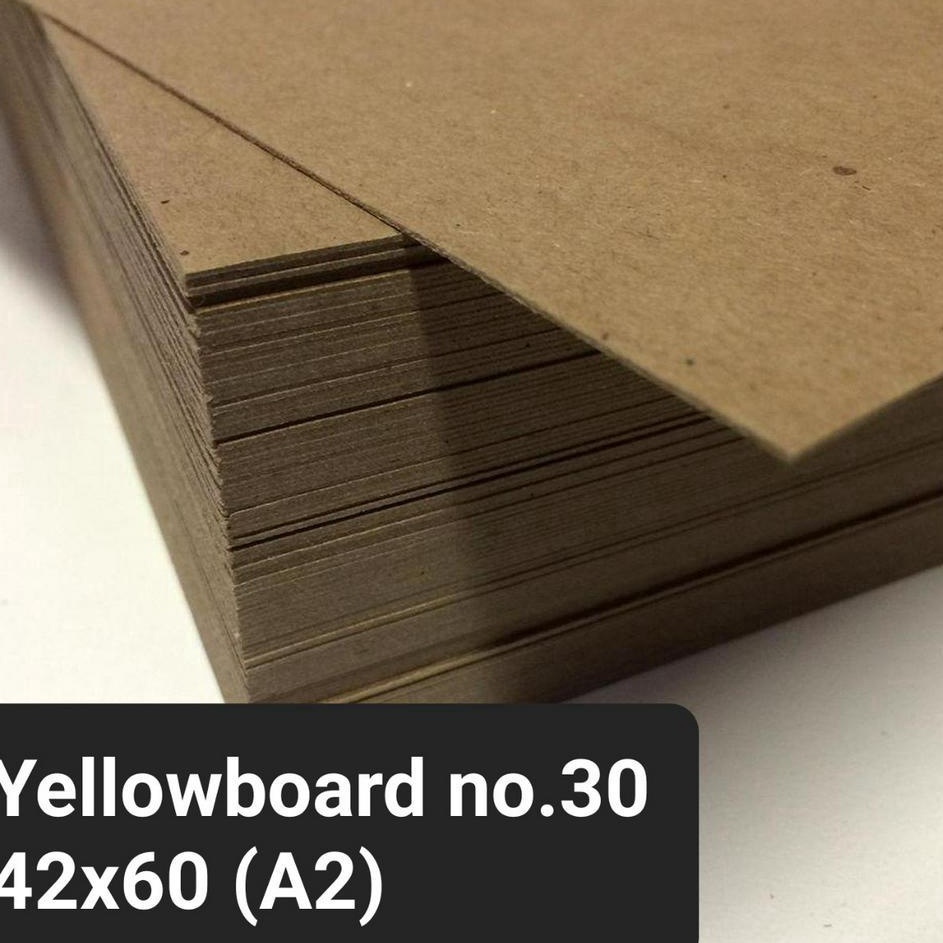 

Borong Irit Yellow Board no3 bot karton hard board 42x6 A2