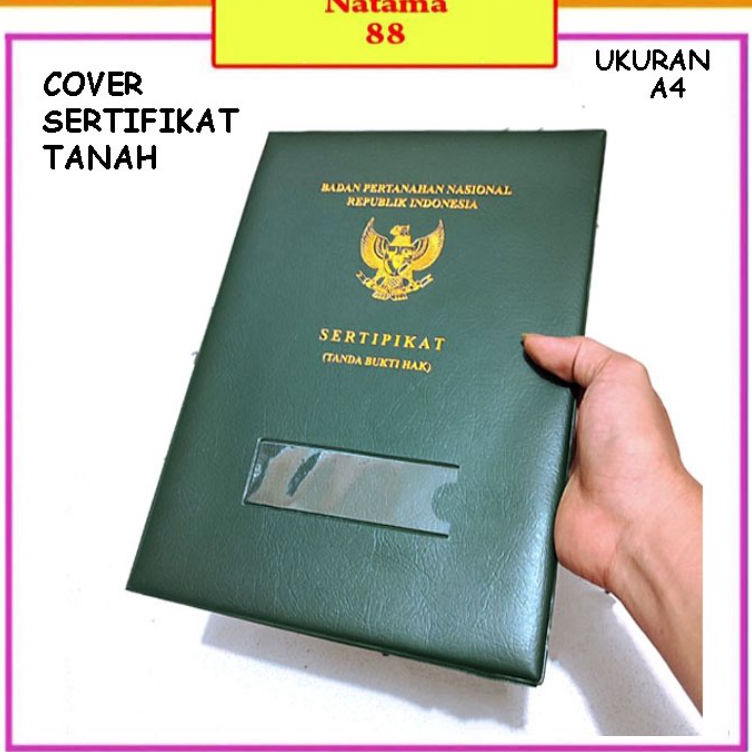

Diskon Terviral Cover Sertifikat Tanah COVERNYA TEBAL