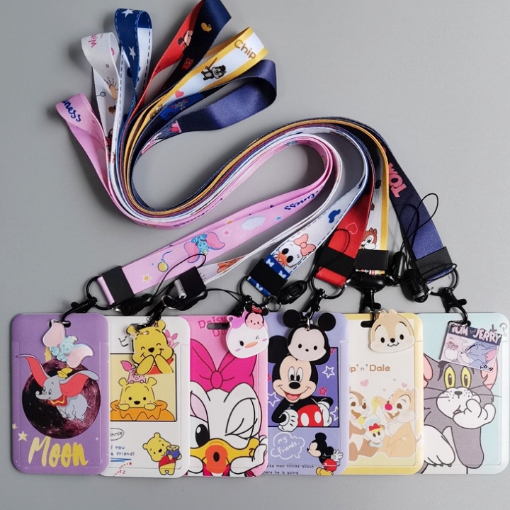 

Produk Berkualitas MS35 Name Tag ID Card Holder Gantungan Kartu Nama Tali ID Card Nama