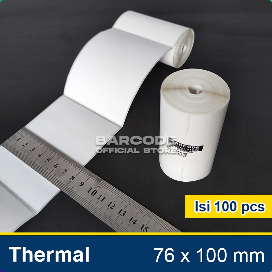 

Murah Untung Stiker Label Thermal Mobile Printer Bluetooth 8mm 76 x 1 mm 76x1