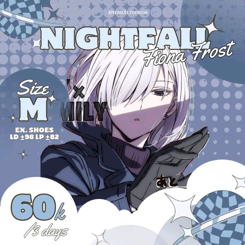 [RENTAL] FIONA FROST (NIGHTFALL) SPY X FAMILY COSPLAY BRAND WETROSE