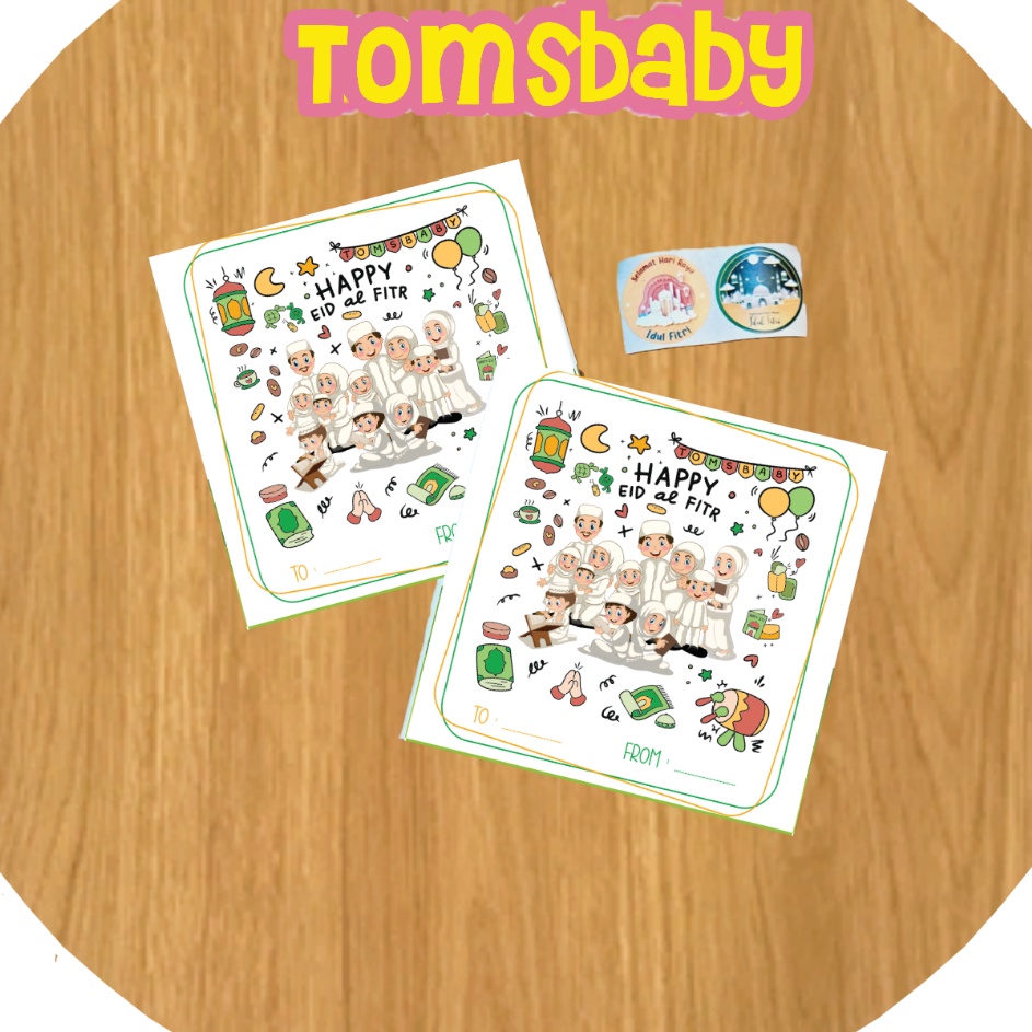 

Hemat Biaya FREE ITEM TOMSBABY Special Amplop Lebaran 224 1pack isi 2pc