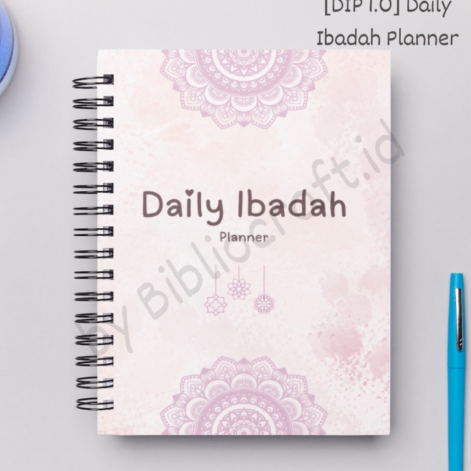 

Pusat Jual DIP 1 Daily Ibadah Planner Loose Leaf Kertas Binder Notebook Ukuran A6 A5 B5 Ibadah Tracker Muslimah Planner
