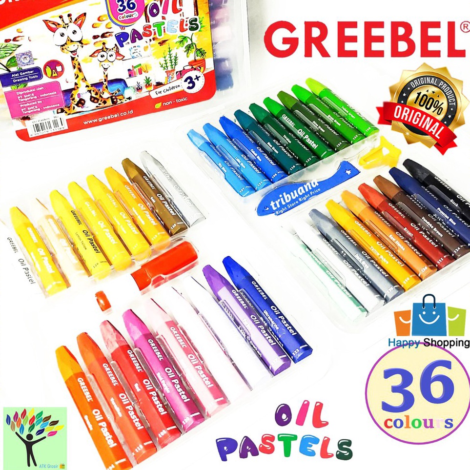 

Baru Viral Crayon Oil Pastel 36 Warna GREEBEL