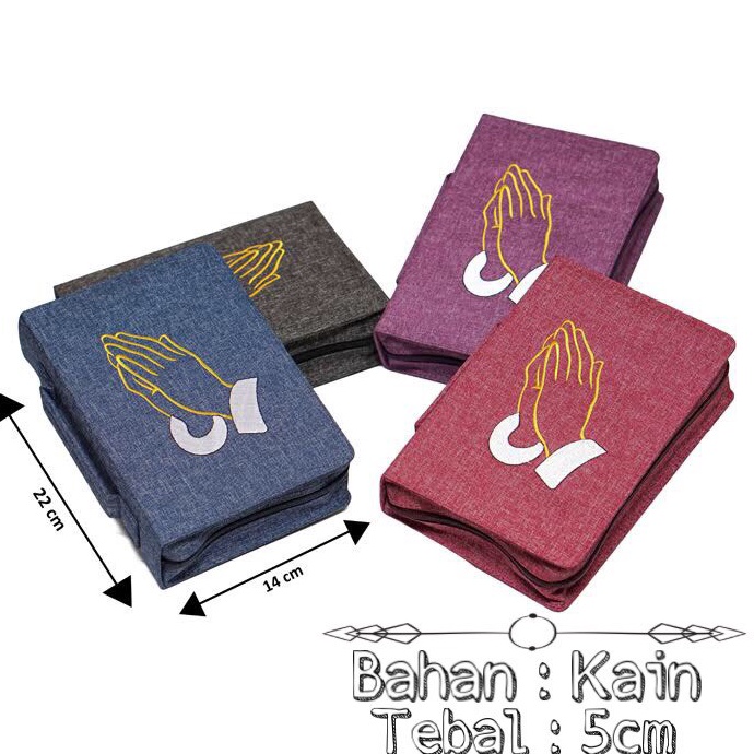 

Diskon Terbatas Sampul Alkitab Tas Cover Sampul Kidung Jemaat Sedang Bahan Kain Tangan Berdoa