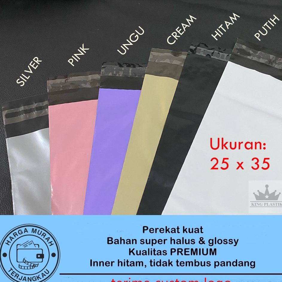 

Model Baru 25x35cm Polymailer Kantong Amplop 1pcs