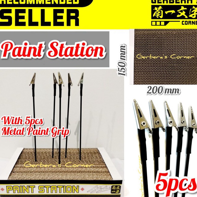 

Diskon Surprise Mini Paint Station With Metal Paint Grip Alat Cat Gundam