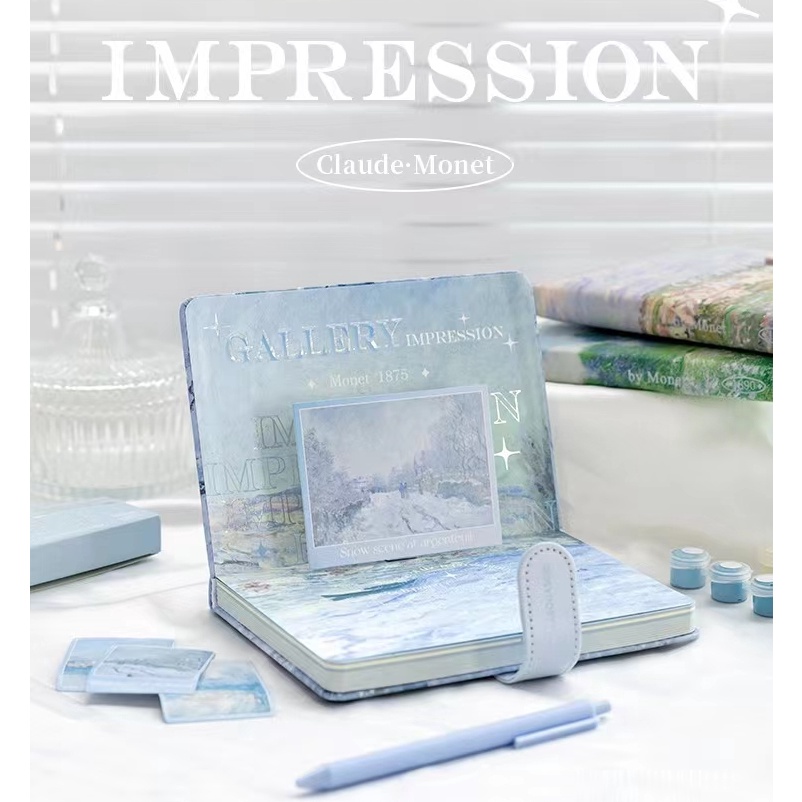 

Spesial Sale Full Color Buku diary rosyposy nature pemandangan korea vintage lucu journal agenda impor notebook buku catatan unik penutup magnet