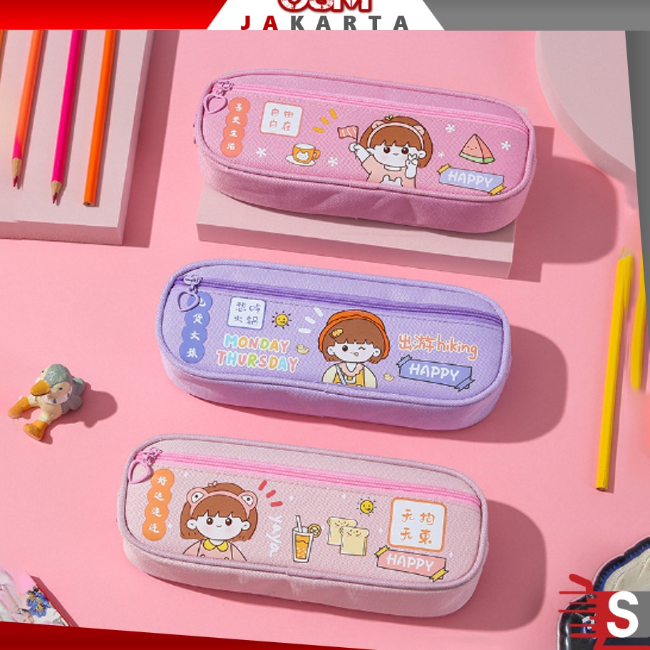 

Grosir Terbaik OSM JKT S5833 Tempat Pensil Tempat Alat Tulis Motif Lucu Pencil Case Cartoon Tempat Pensil Resleting Model Terbaru