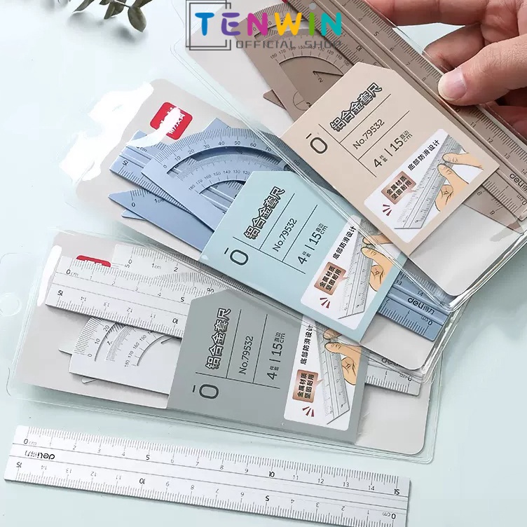 

Dijamin Hemat PENGARIS RULER ALUMUNIUM GEOMETRY DRAWING DELI 79532