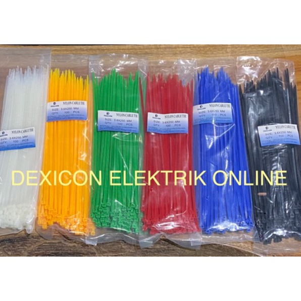 

Murah Populer kabel ties 25 cmcable tiestali tieskabel ties warnakabel ties grosirtieskabel pengikatCv