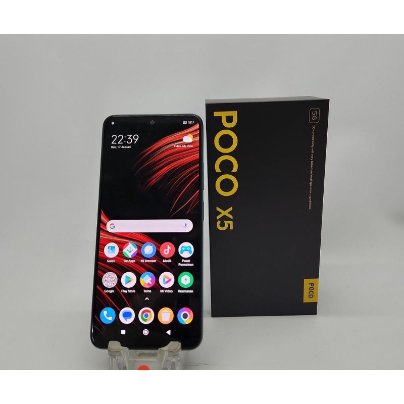 Poco X5 8/256 GB 5G Second Bergaransi Resmi
