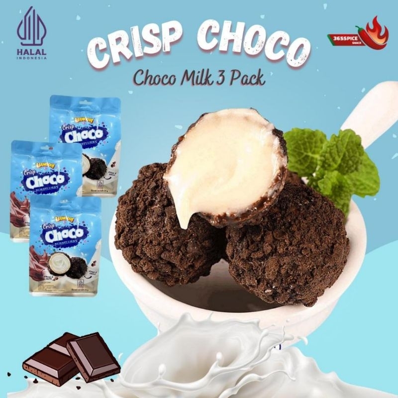 

[HALAL] LIANGGUI CRISP CHOCO BURSLURRY 80GR CRISP SWEET