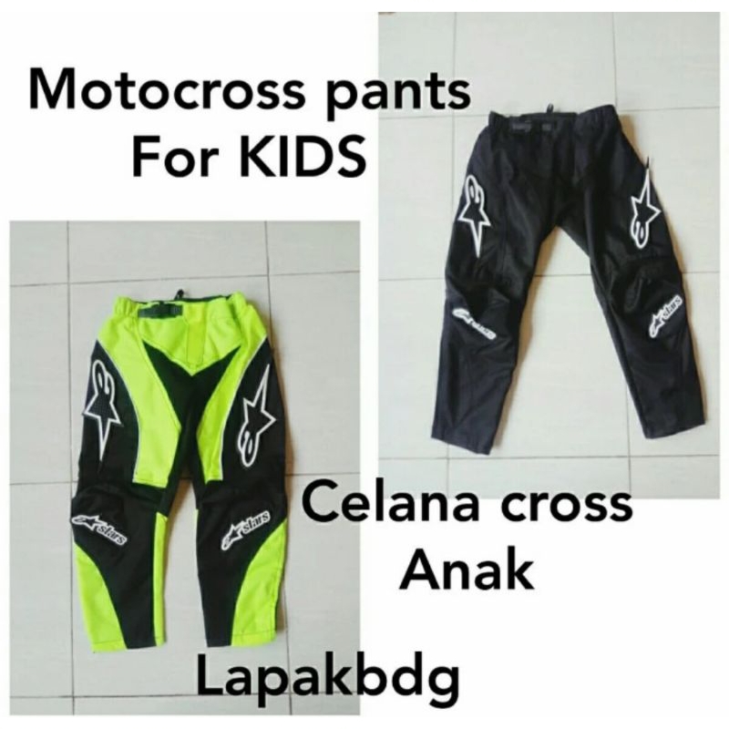 celana cross anak