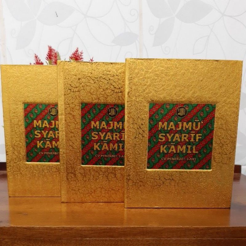 Majmu Syarif Kamil Emas Perak B6 Hard Cover Yasin Tahlil Jumanatul Ali Art