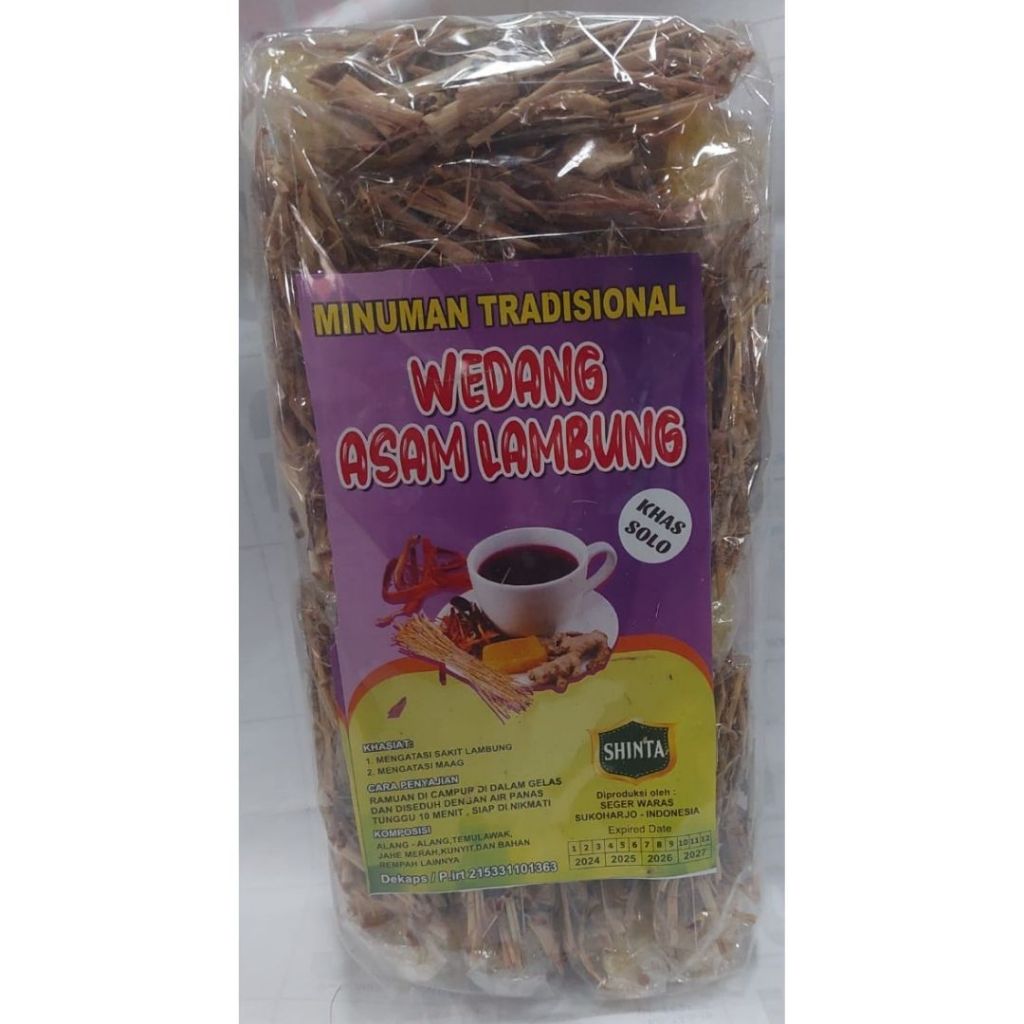 

WEDANG ASAM LAMBUNG ATAU MINUMAN TRADISIONAL MENGOBATI ASAM LAMBUNG ISI 10 SACHET
