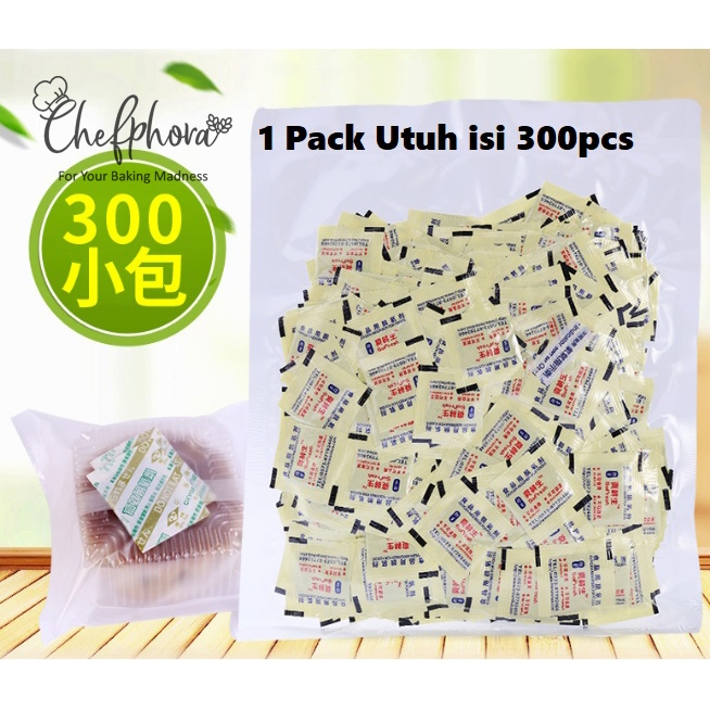 

Oxygen Absorber 50cc Silica Gel Penyerap Oksigen Pengawet Makanan Kue